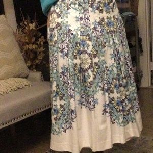 Talbots beautiful floral skirt